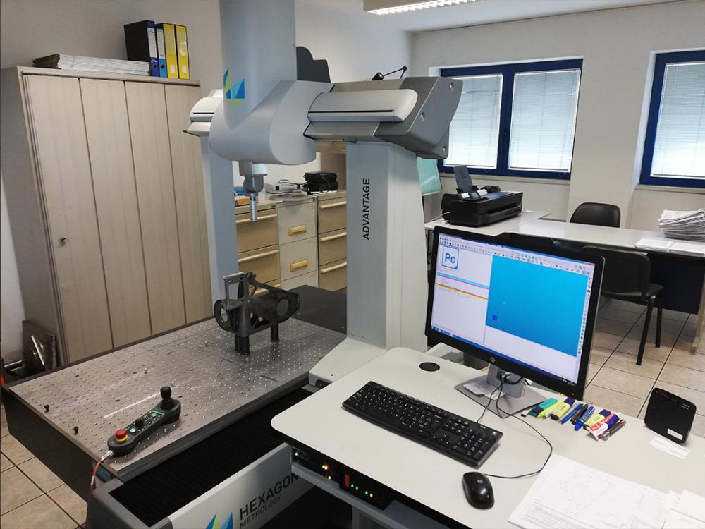 Controllo dimensionale con certificato